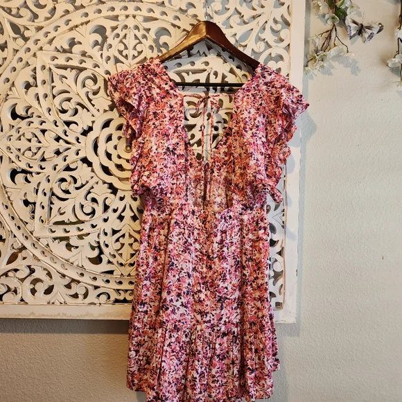 STILLWATER THE JESSE FLORAL DRESS SZ MEDIUM - Picture 4 of 13